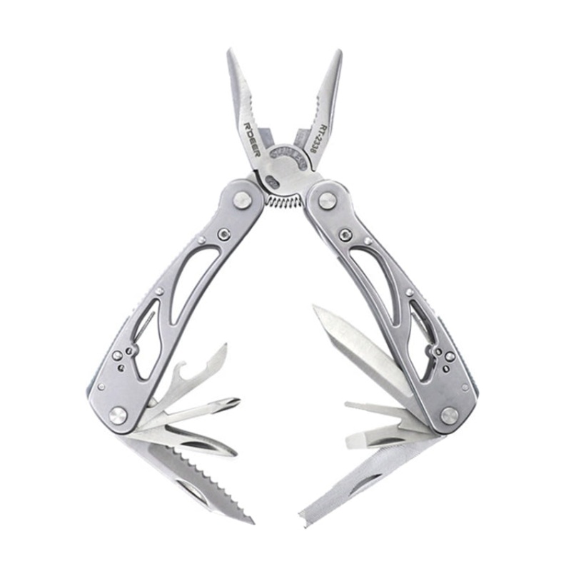 Multifunctional Pliers Folding Knife Outdoor Home Emergency Tool (Black)