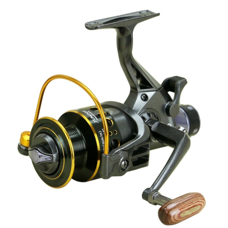 YUMOSHI MG30 Double Unloading Metal Head Front and Rear Brake Fishing Reel