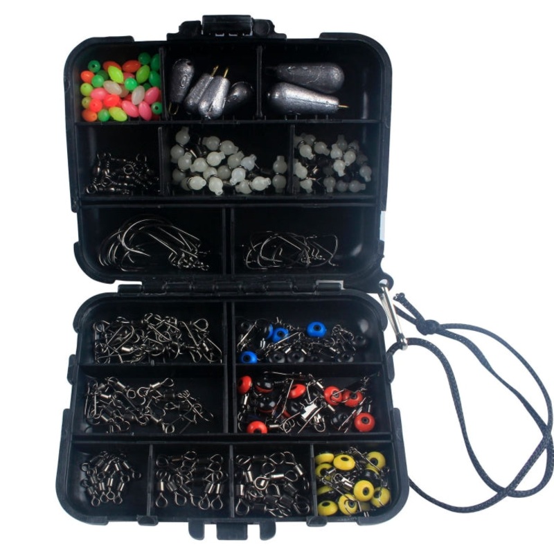 177 PCS / Set T0118 Fishing Small Accessories Set Luya Sea Fishing Rock Fishing Set